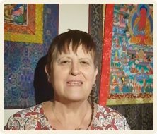 Dominique Adepte Amitabha Terre Pure