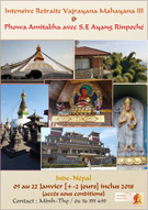 Intensive Retraite Varjayana Mahayana Amitabha III Inde-Népal 2018