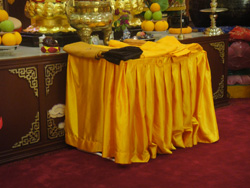 Reliques Bouddha Amitabha Terre Pure Kasaya